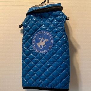 Beverly Hills Polo Club Kids Quilted Blue Vest